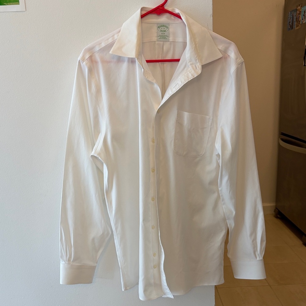 Brooks Brothers White Dress Shirt